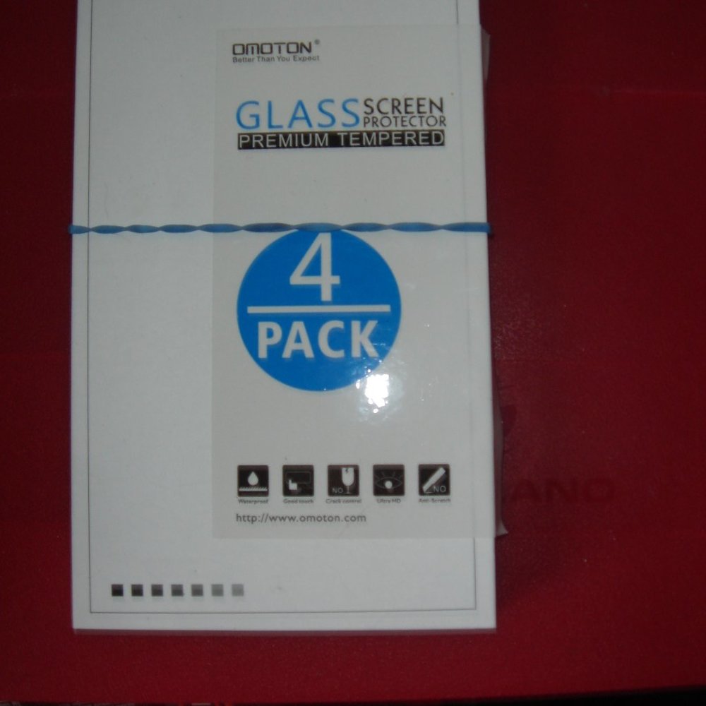 NEW OMOTON Tempered Glass Screen Protector for cell phone